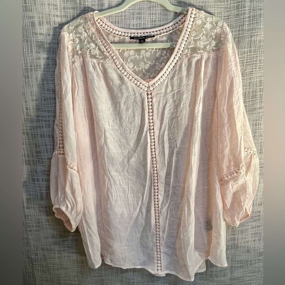 Plus sized flowy top, bohemian styled top
